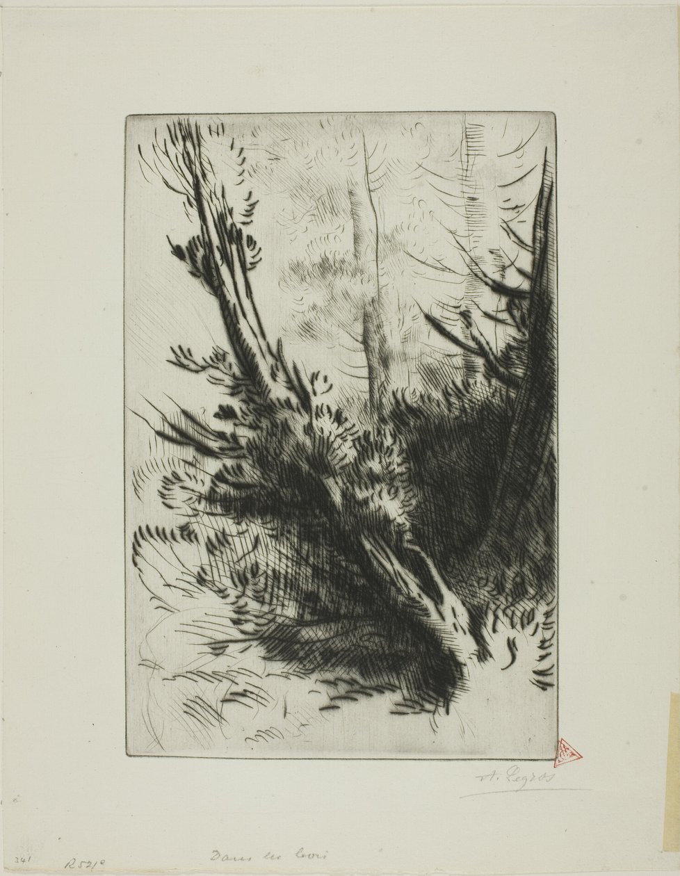 In a Wood by Alphonse Legros