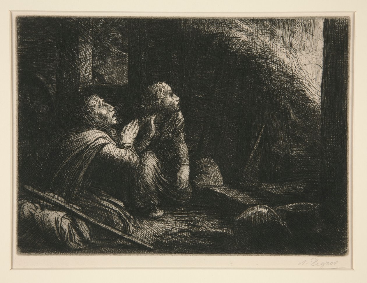 L by Alphonse Legros