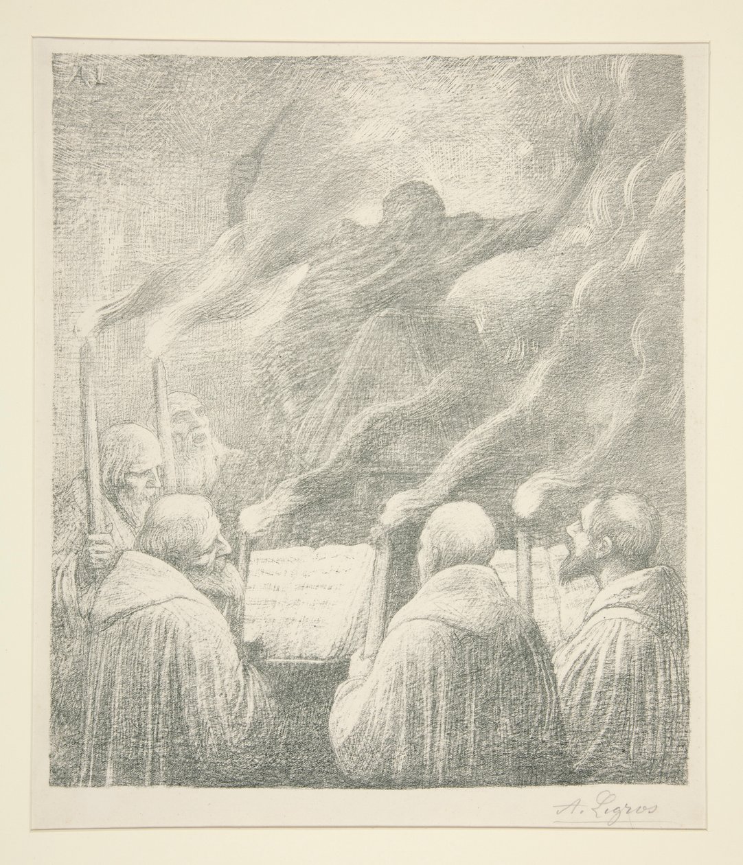 L by Alphonse Legros