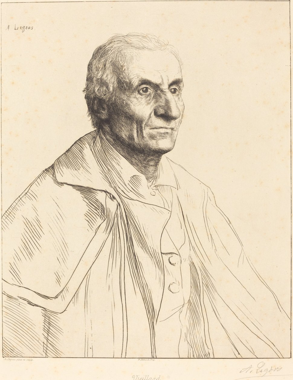 Large Spaniard by Alphonse Legros