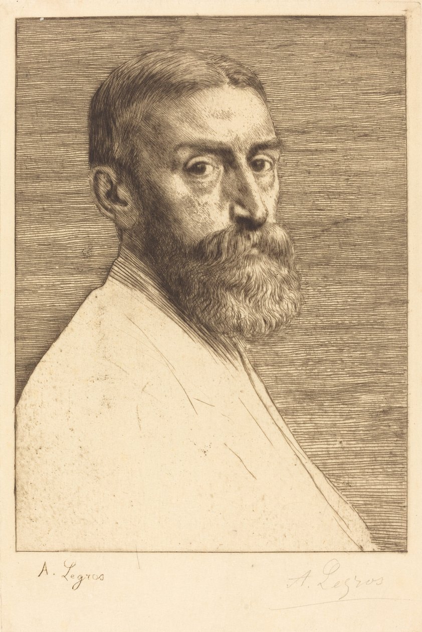 Sir E.J. Poynter, P.R.A. by Alphonse Legros