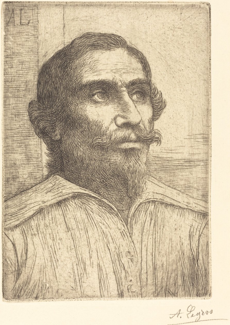 Study of a Spaniard by Alphonse Legros