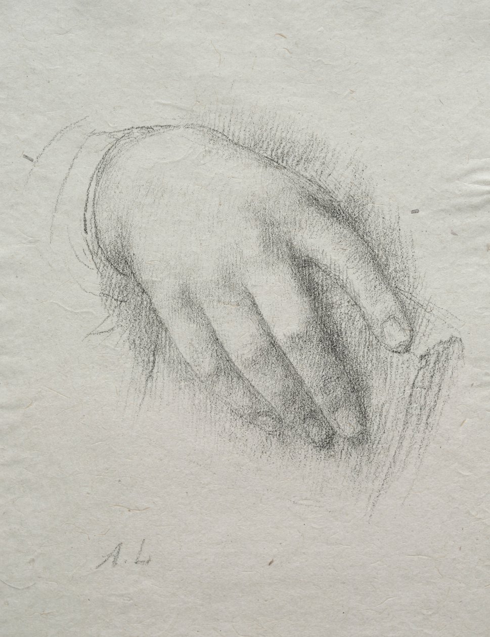 The Hand of Nora E. Legros by Alphonse Legros