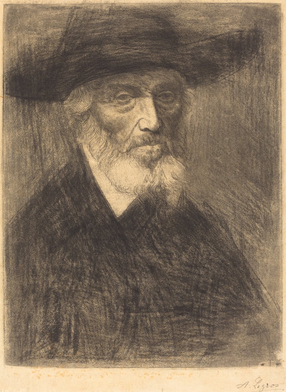 Thomas Carlyle by Alphonse Legros