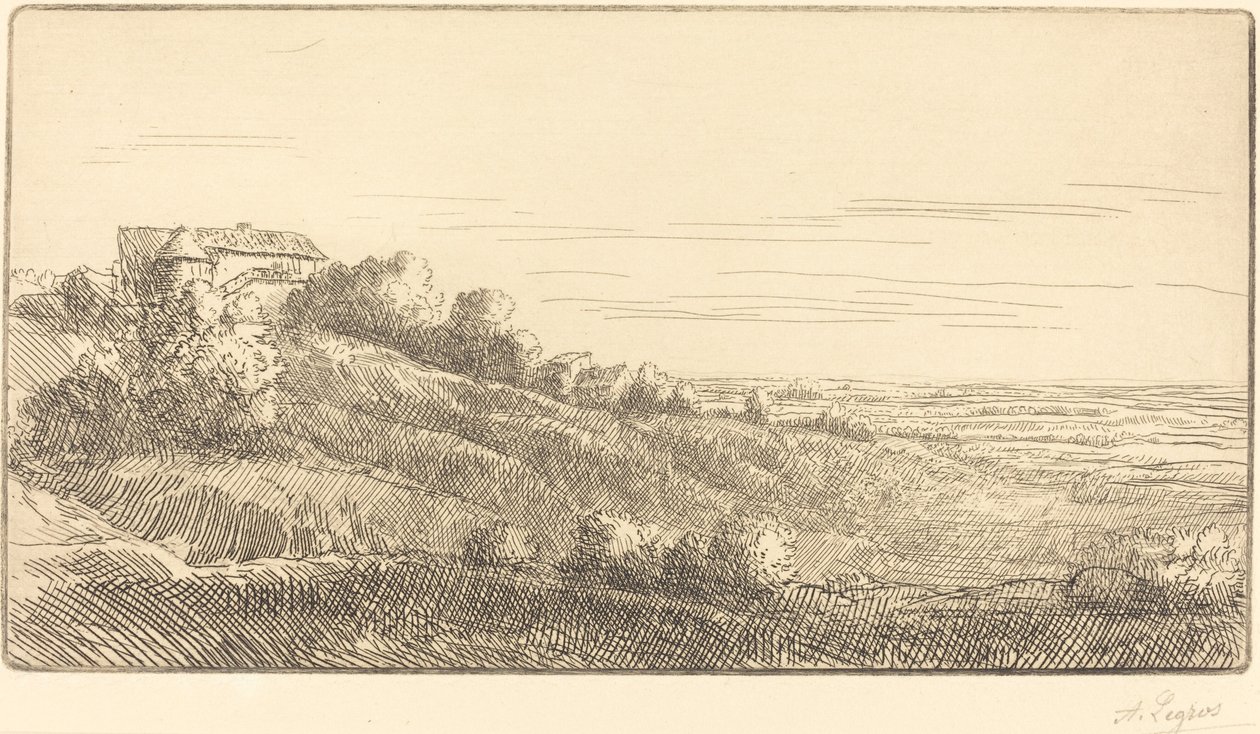 Valley of Veronne by Alphonse Legros