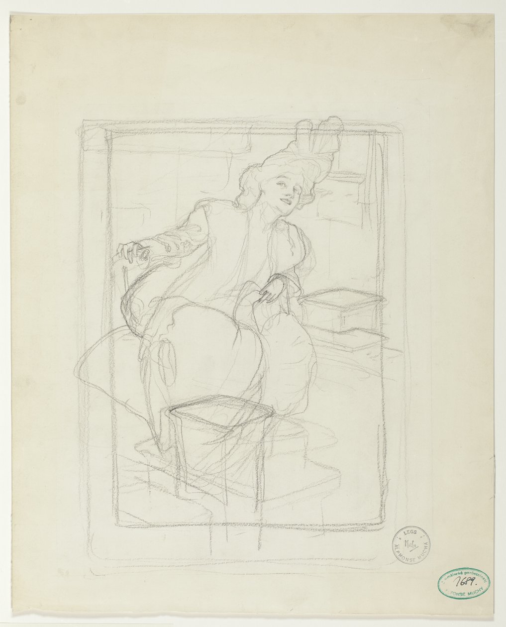 Sarah Bernhardt by Alphonse Marie Mucha