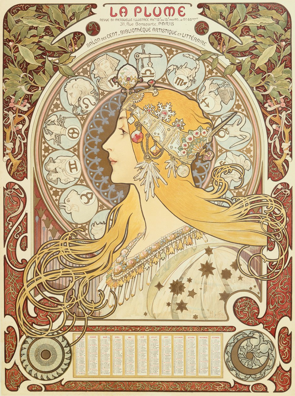 Zodiac Calendar for 