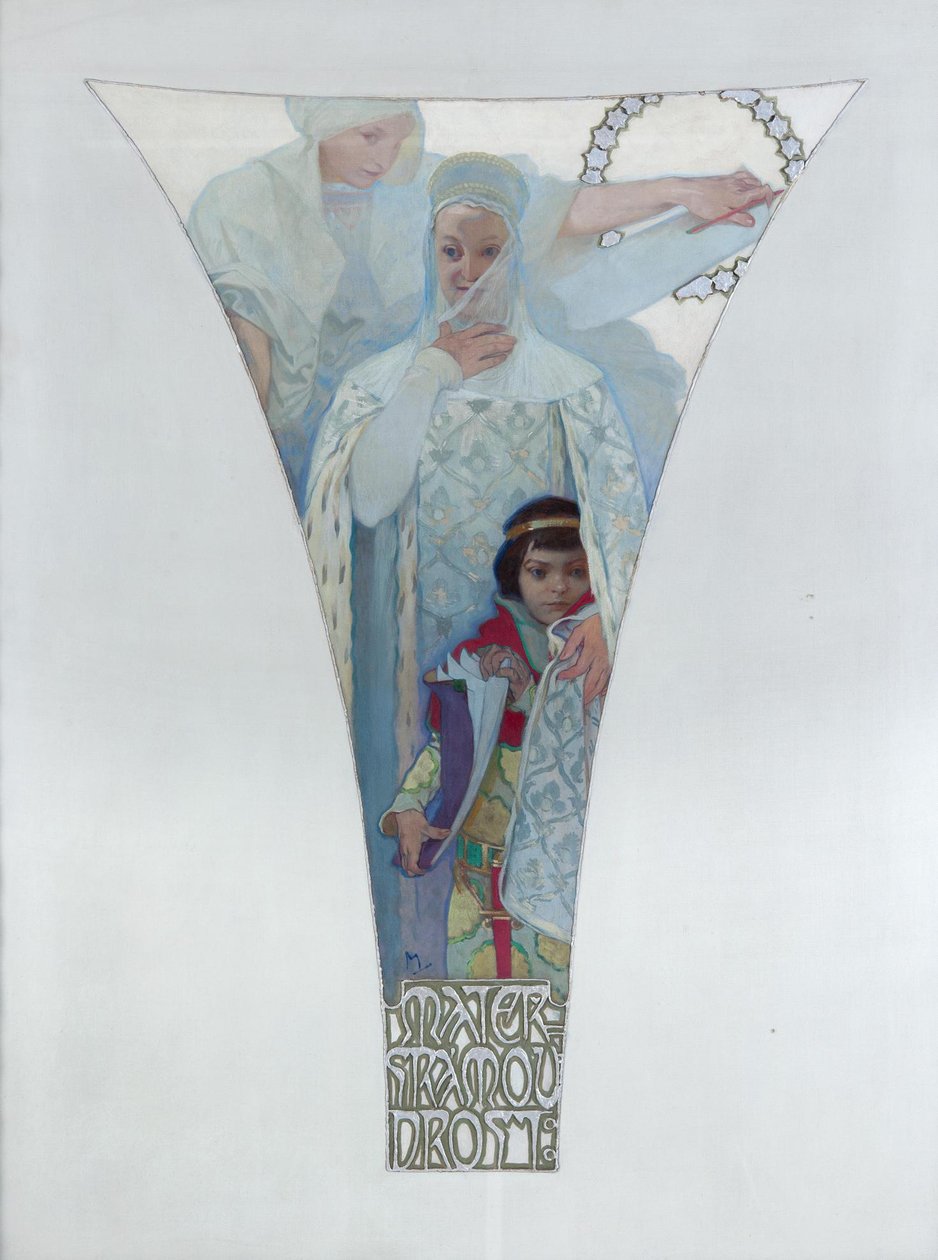 0, 1911 by Alphonse Mucha