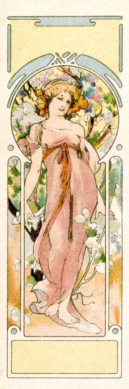 Autumn by Alphonse Mucha