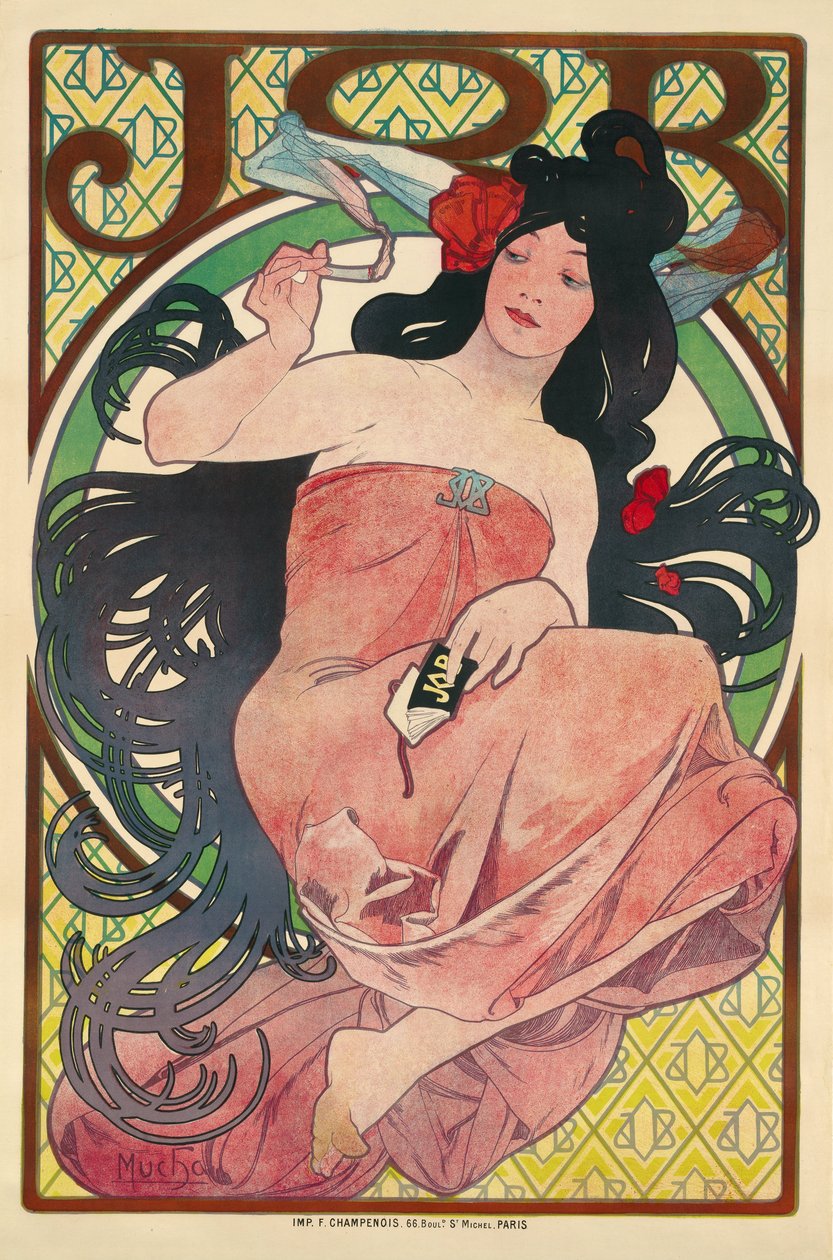 Job by Alphonse Mucha