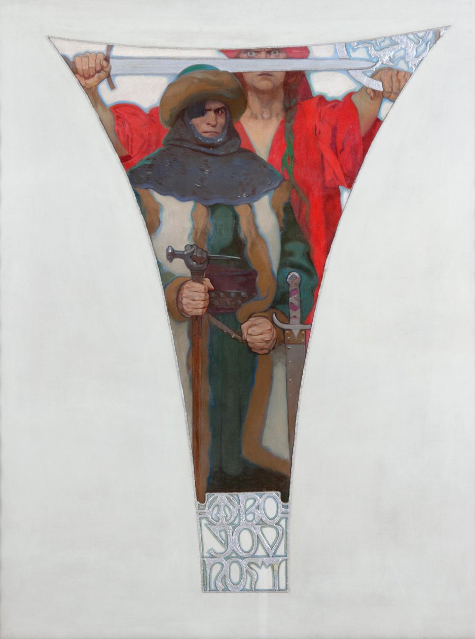 John Zizka by Alphonse Mucha