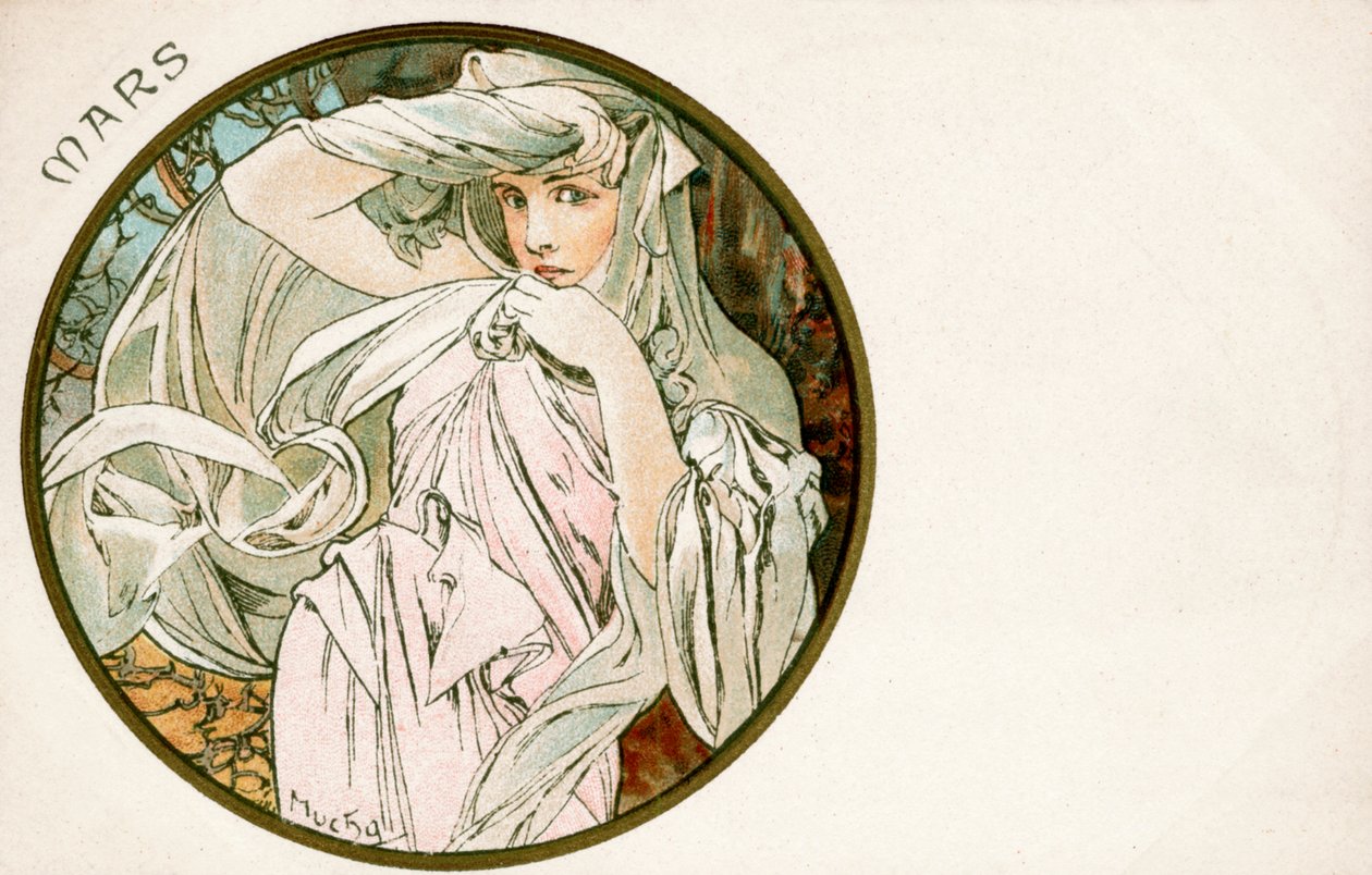 March by Alphonse Mucha