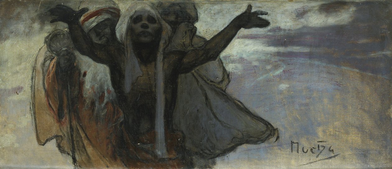 Study for the Slav Epic by Alphonse Mucha