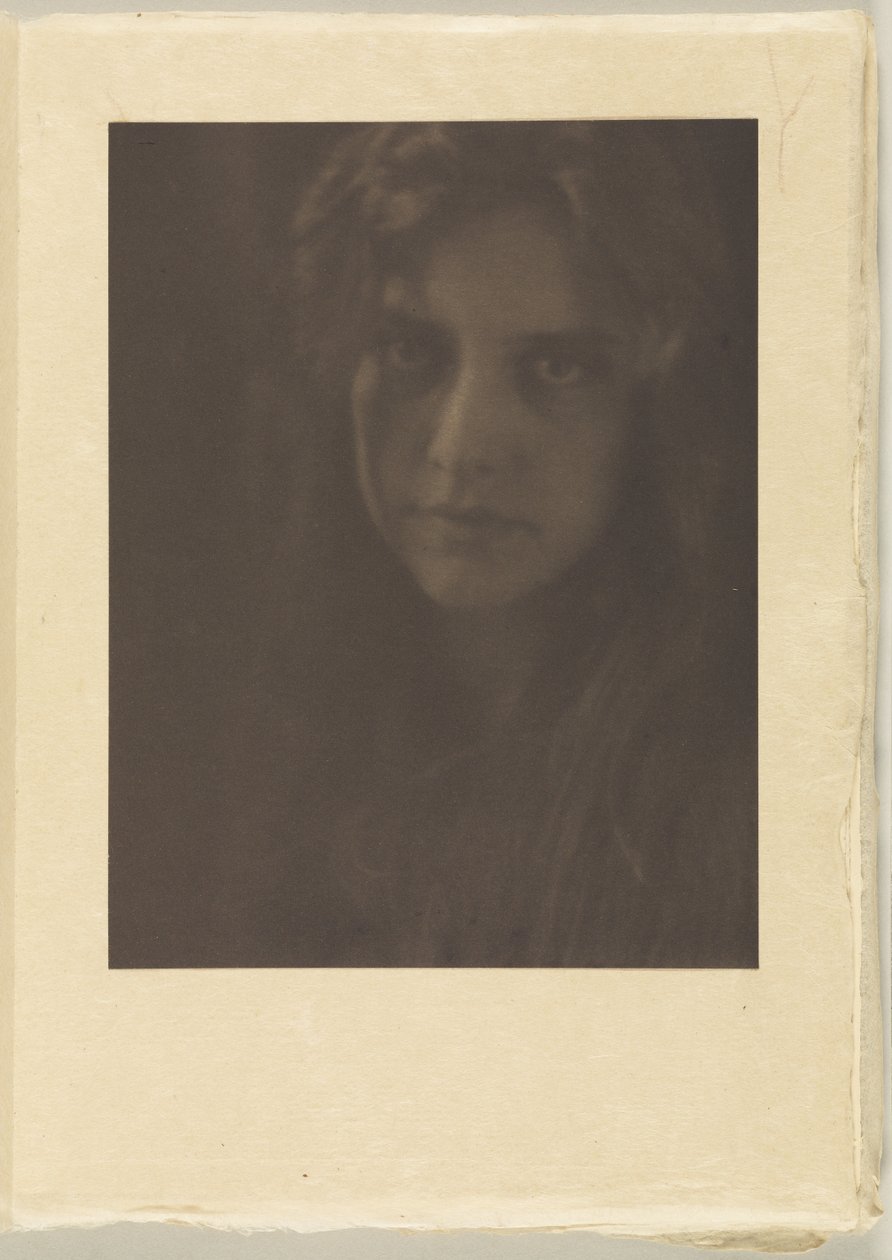 Study - Miss R by Alvin Langdon Coburn