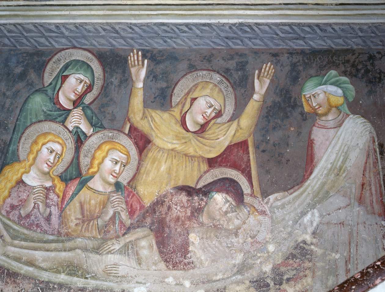 The Entombment of Christ by Ambrogio Bondone Giotto