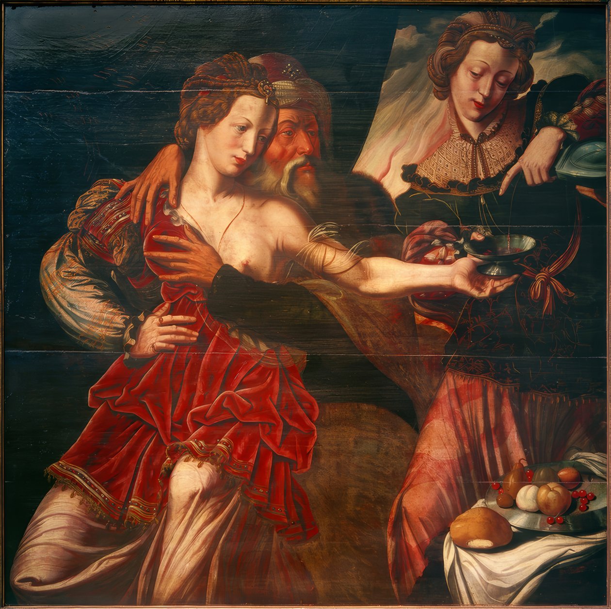 Lot and His Daughters by Ambrosius Benson