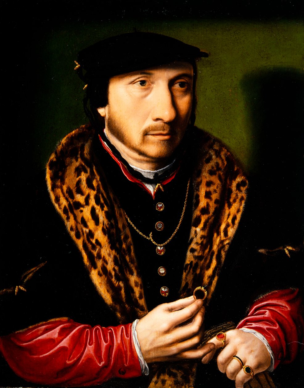 Portrait of a Gentleman by Ambrosius Benson