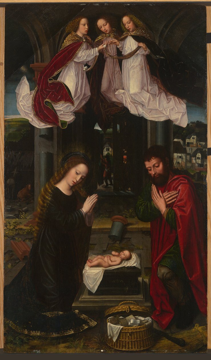 The Nativity by Ambrosius Benson