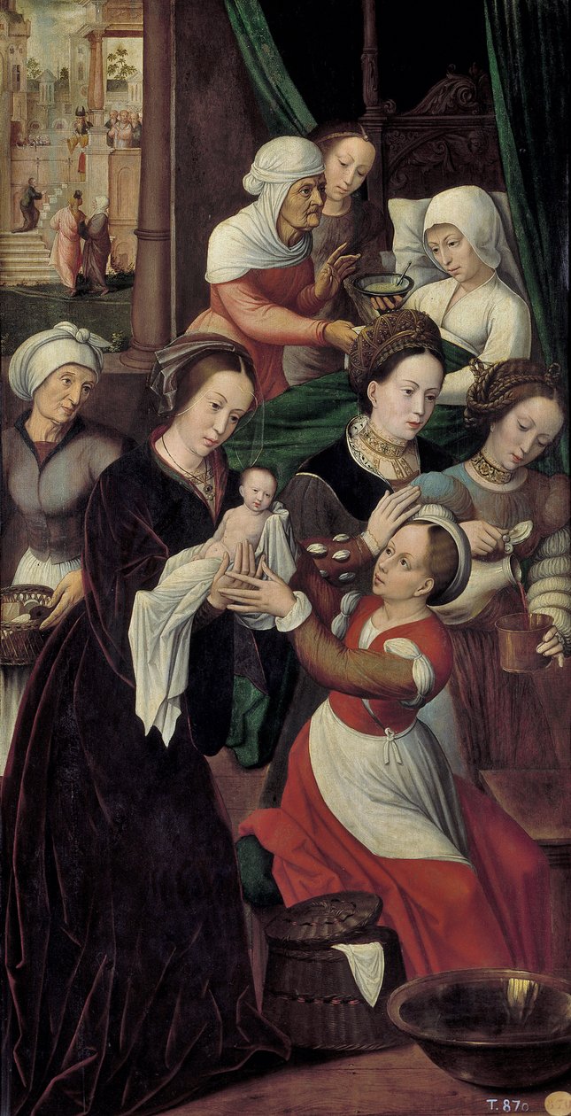 The Nativity of the Virgin Mary by Ambrosius Benson