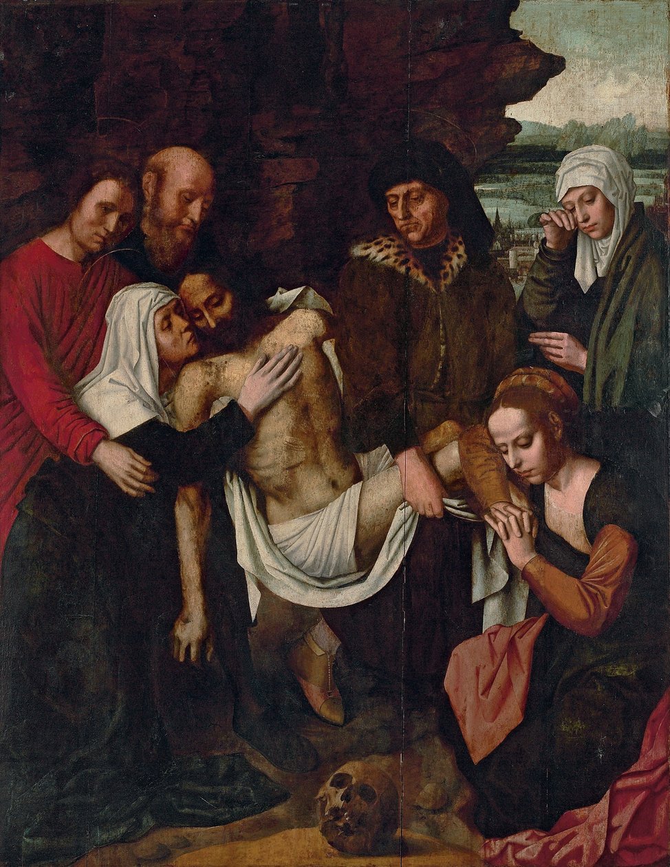 The Lamentation Over the Dead Christ by Ambrosius Benson