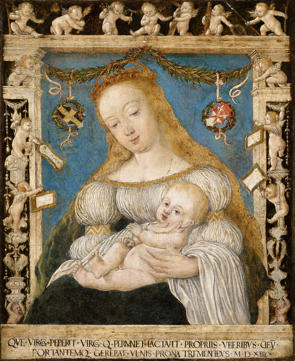 Virgin and Child by Ambrosius Holbein
