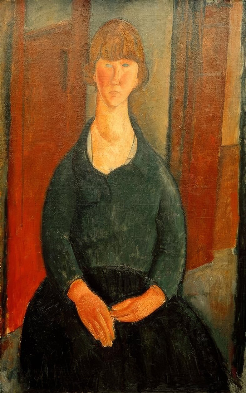 The Flower Girl by Amedeo Modigliani