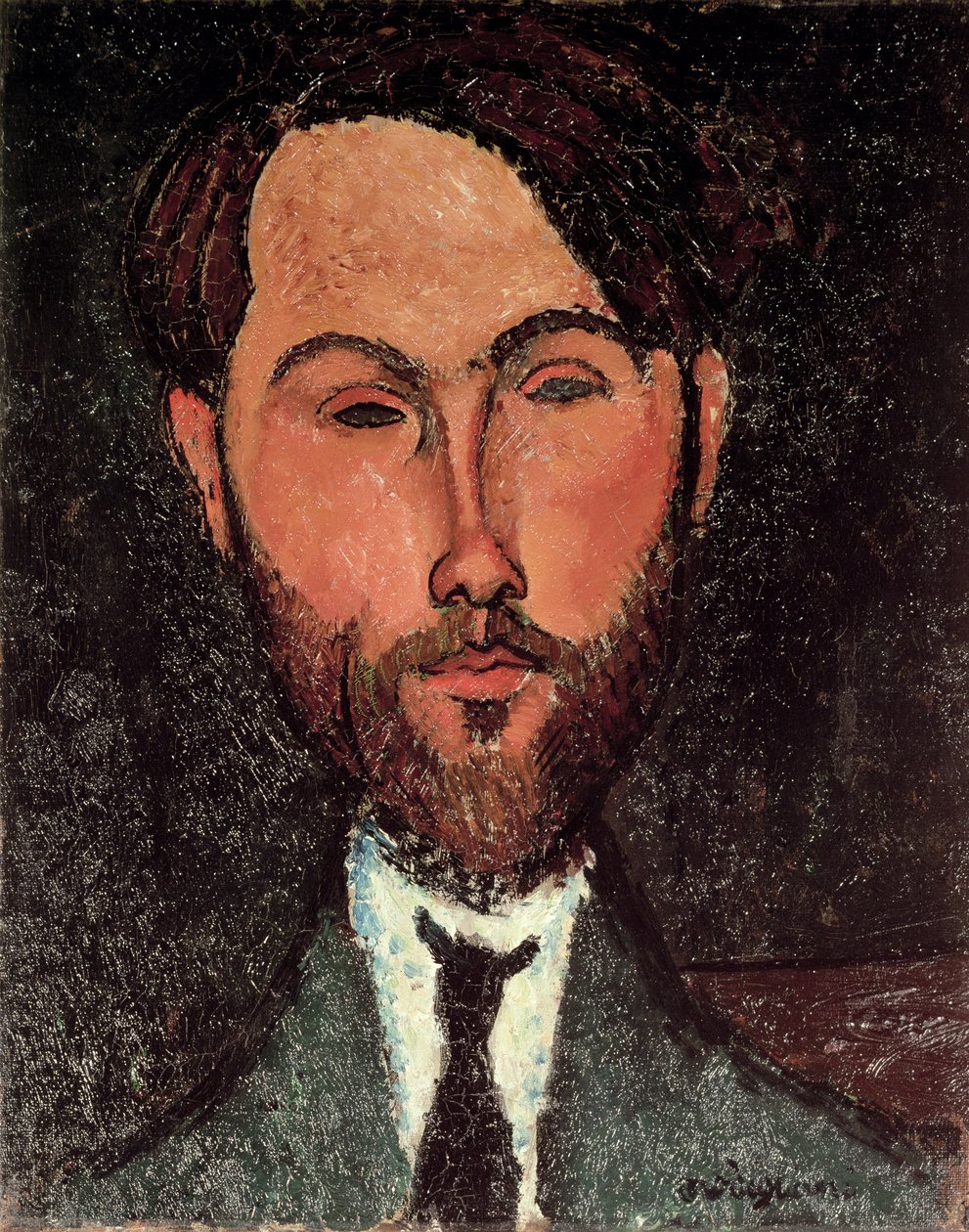 Leopold Zborowski by Amedeo Modigliani