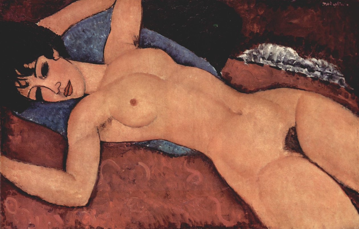 Reclining Nude by Amedeo Modigliani