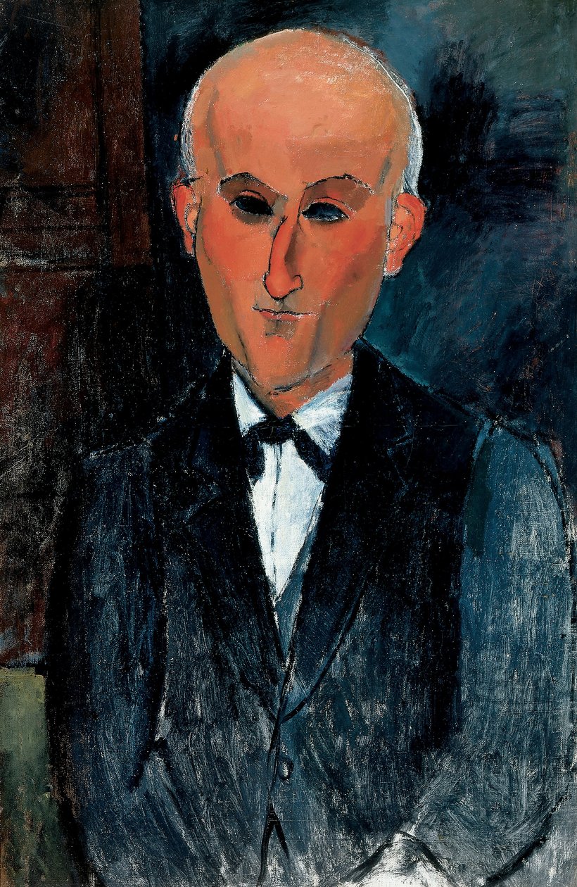 Max Jacob (1876-1944) by Amedeo Modigliani