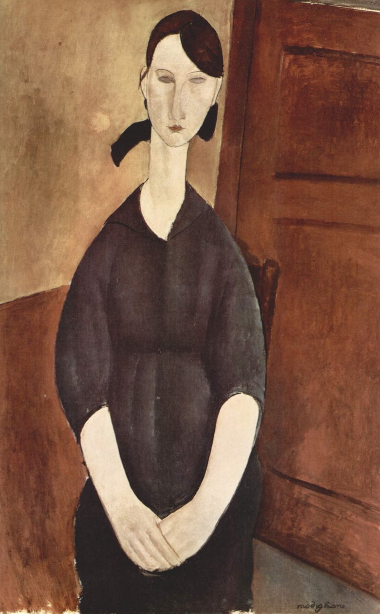 Portrait of Paulette Jourdain by Amedeo Modigliani