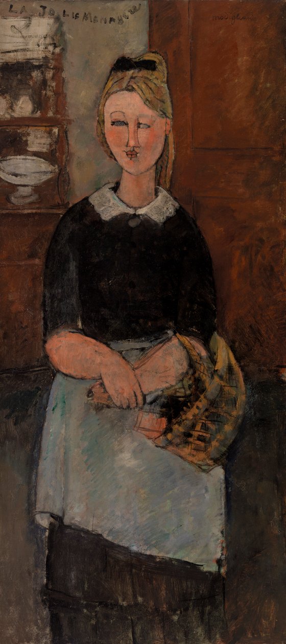 The Pretty Housewife by Amedeo Modigliani