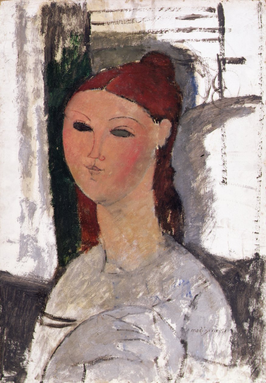 Young Woman, Seated by Amedeo Modigliani