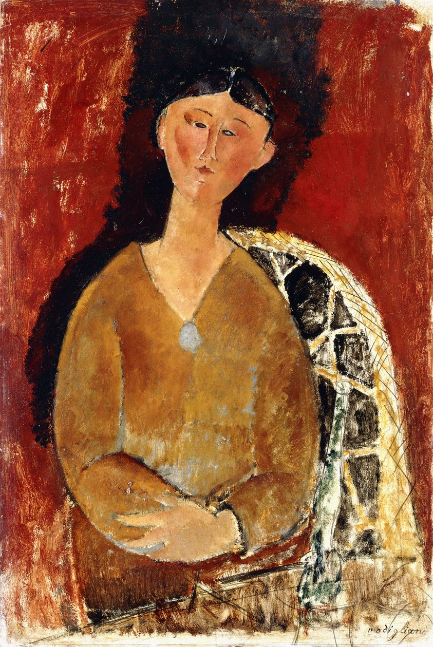 Beatrice Hastings Seated by Amedeo Modigliani