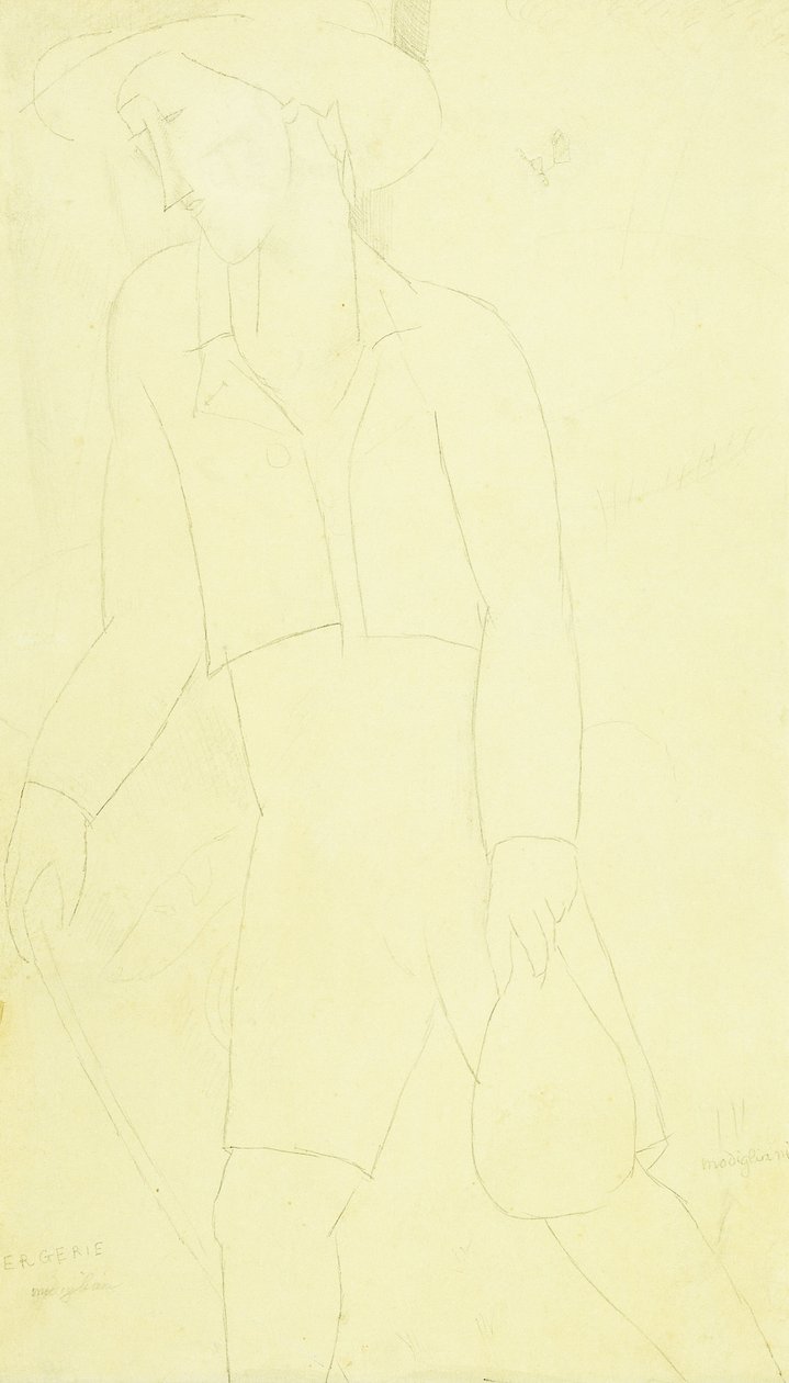 Bergerie by Amedeo Modigliani