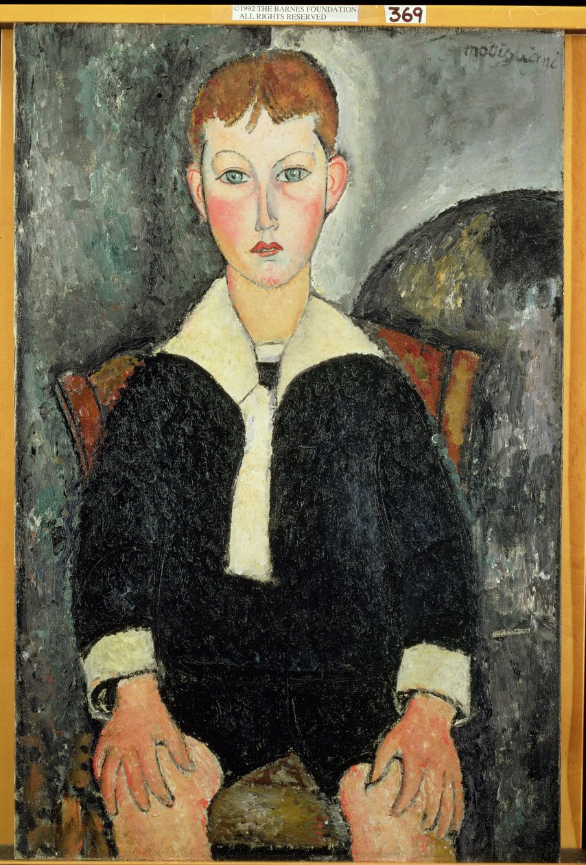 Boy in a Sailor Suit by Amedeo Modigliani