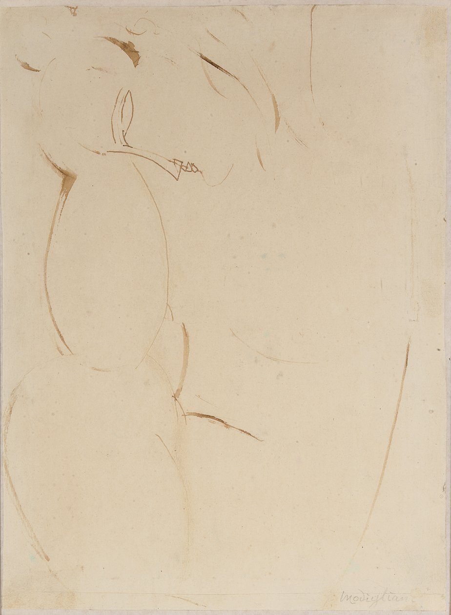 Cariatide by Amedeo Modigliani