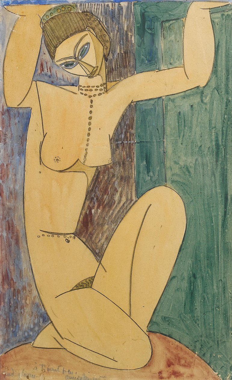 Caryatid by Amedeo Modigliani