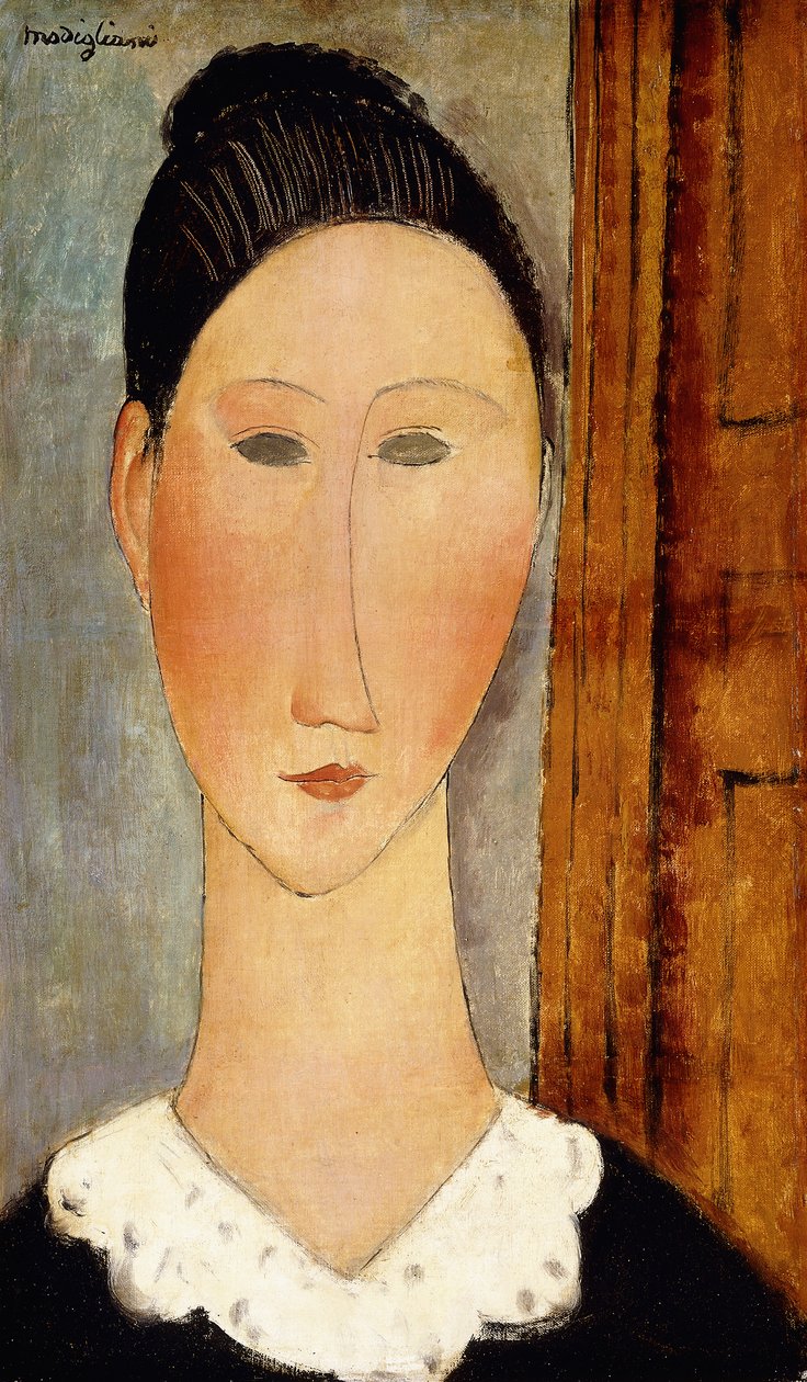 Head of Girl by Amedeo Modigliani