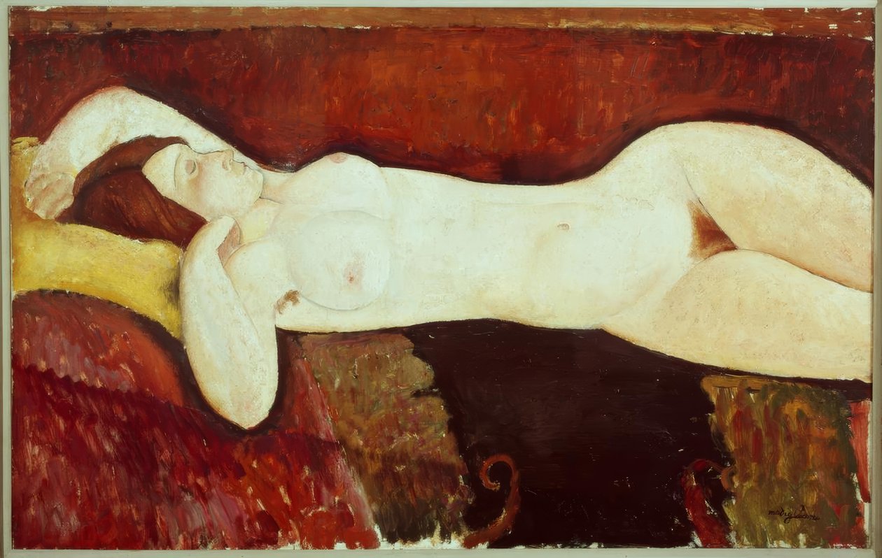 Reclining Nude – The Grand Nude by Amedeo Modigliani