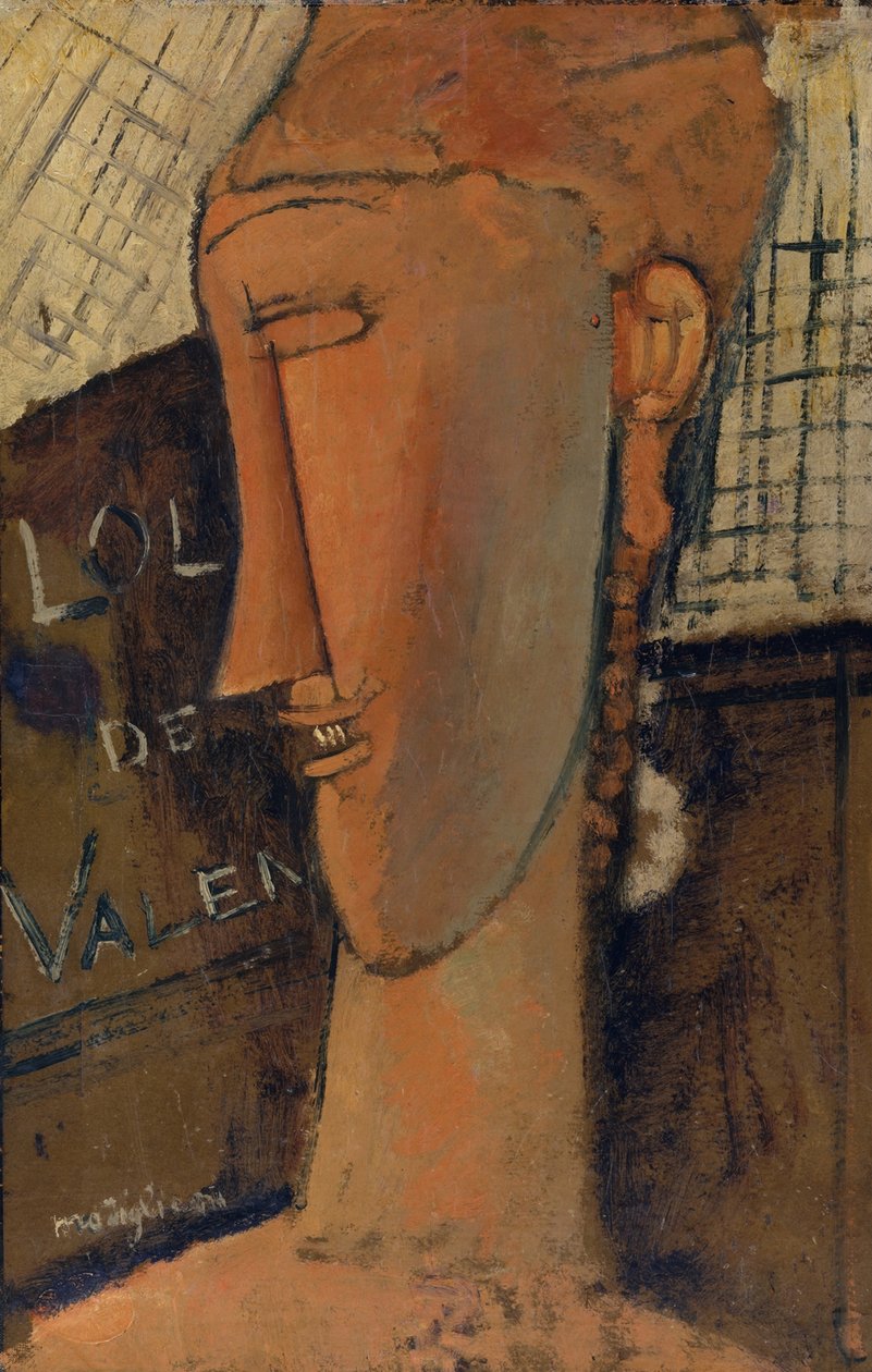 Lola de Valence, 1915 by Amedeo Modigliani