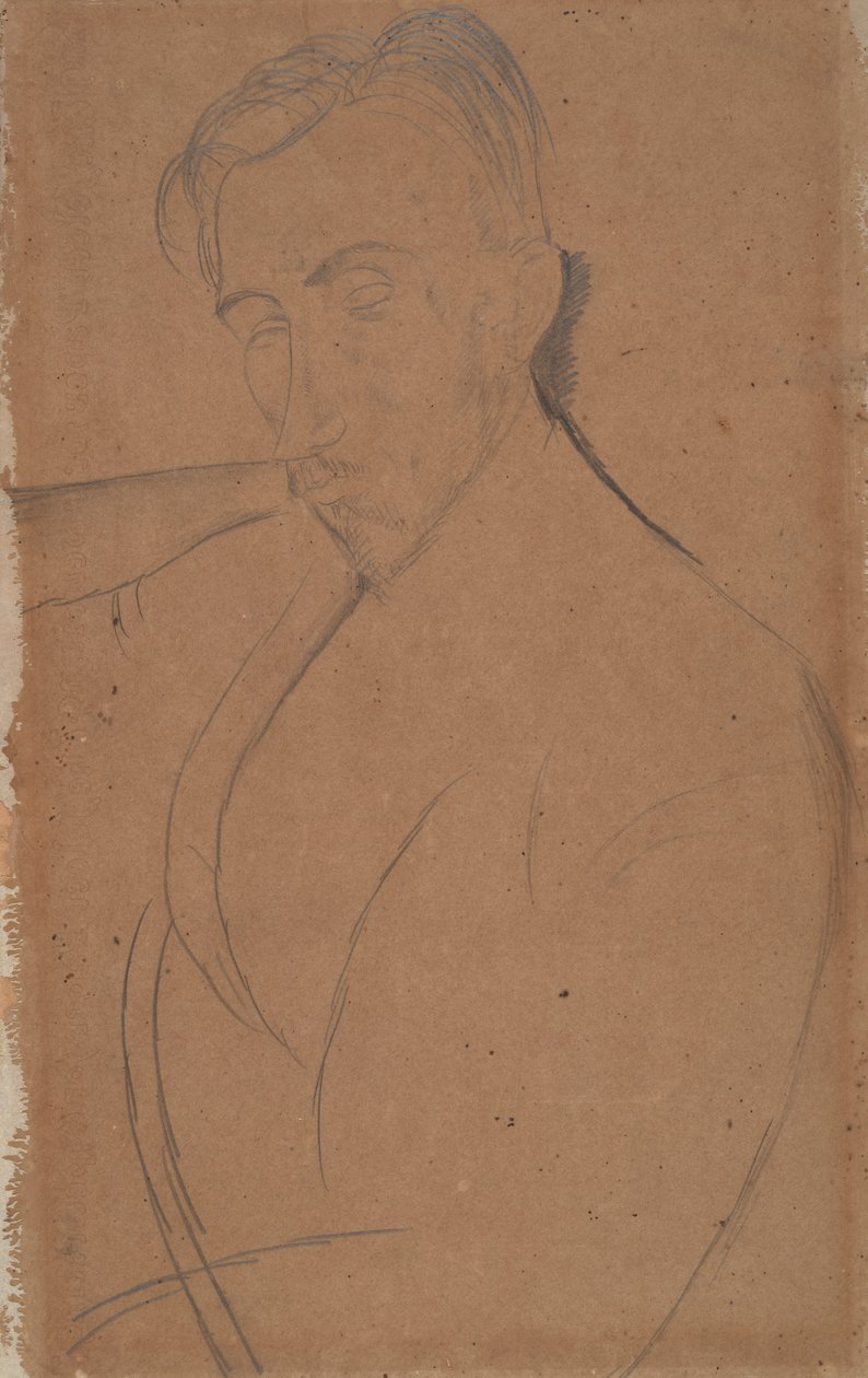 Portrait of Donato Frisia by Amedeo Modigliani