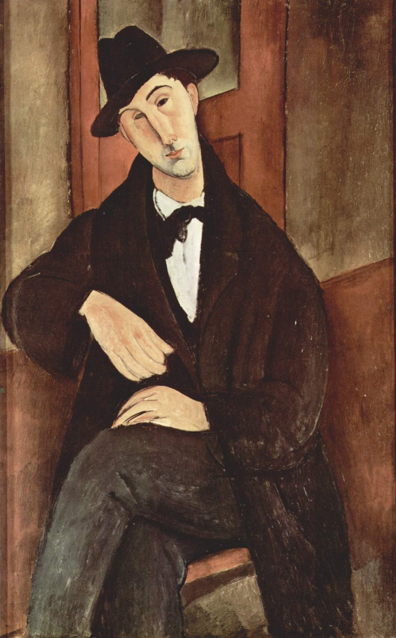 Portrait of Mario Varfogli by Amedeo Modigliani