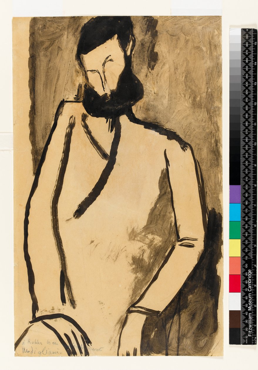 Portrait of a Bearded Man, 1909 by Amedeo Modigliani
