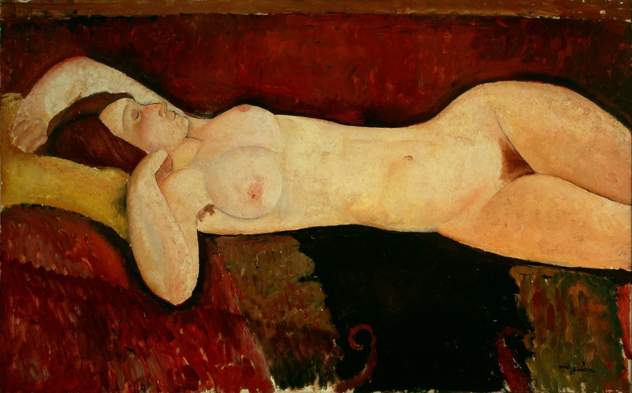 Reclining Nude by Amedeo Modigliani