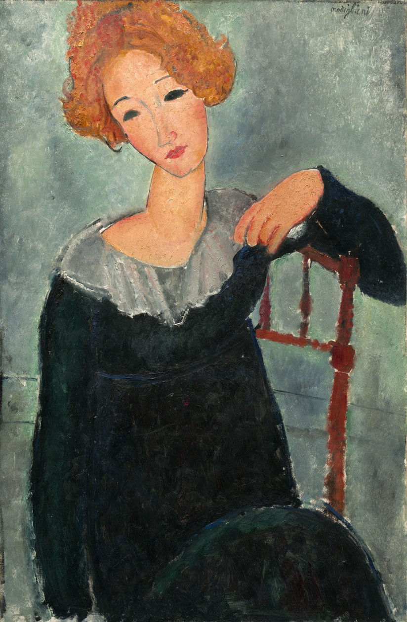 Woman with Red Hair by Amedeo Modigliani
