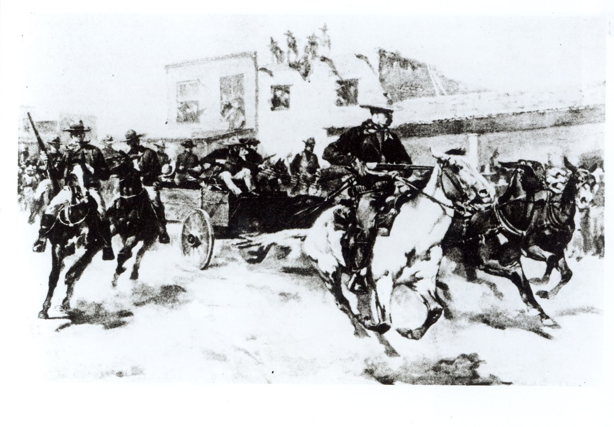 Garret Brings in Billy the Kid by American Photographer