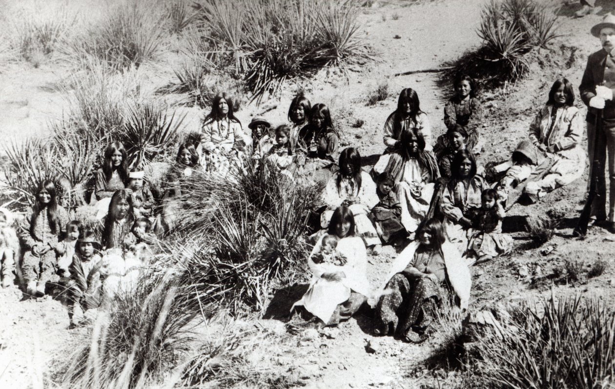 The Last of the Escapees After the Final Rout of Geronimo by American Photographer