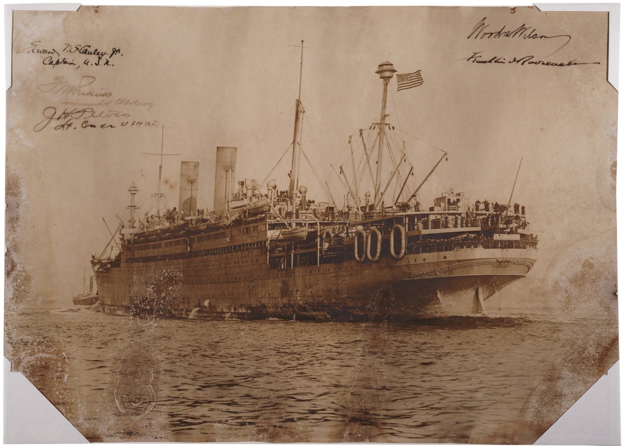 U.S.S. George Washington, c.1918 by American Photographer