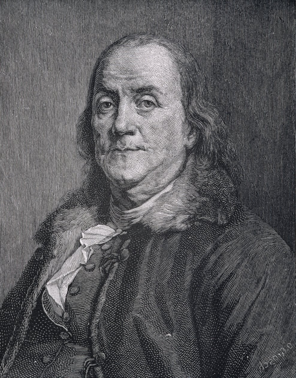 Benjamin Franklin by American School