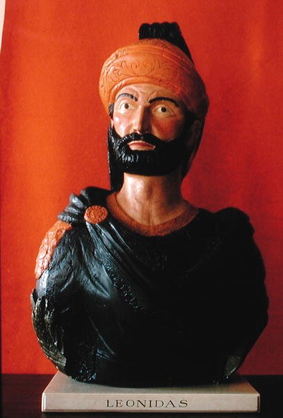 Figurehead of Leonidas from a ship